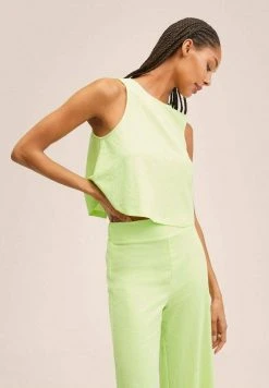 Mango Stoffhose - Limoen | Damen -Mango Populaire Boutique a7b4607e3d6a46deb78020ba4c9137f2