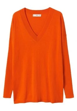 Mango Damen LOMBIA - Strickpullover - Dark Orange 12 Mango Damen LOMBIA - Strickpullover - Dark Orange -Mango Populaire Boutique a80309ec6ee74180ad80e2bdffed6658