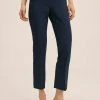 Mango ATENAS - Stoffhose - Dunkles Marineblau | Damen -Mango Populaire Boutique a81935758d9d4866a73828913ff10a7e