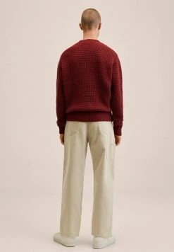 Mango PASCU - Strickpullover - Bordeaux | Herren -Mango Populaire Boutique a88ac598651c44c9bfa2ae2916f66097