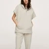 Mango Damen REGINA - Kapuzenpullover - Open Beige