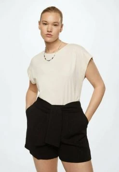 Mango TOMASA - Shorts - Noir | Damen -Mango Populaire Boutique a8acd37c473a430cbced2ce91156793e