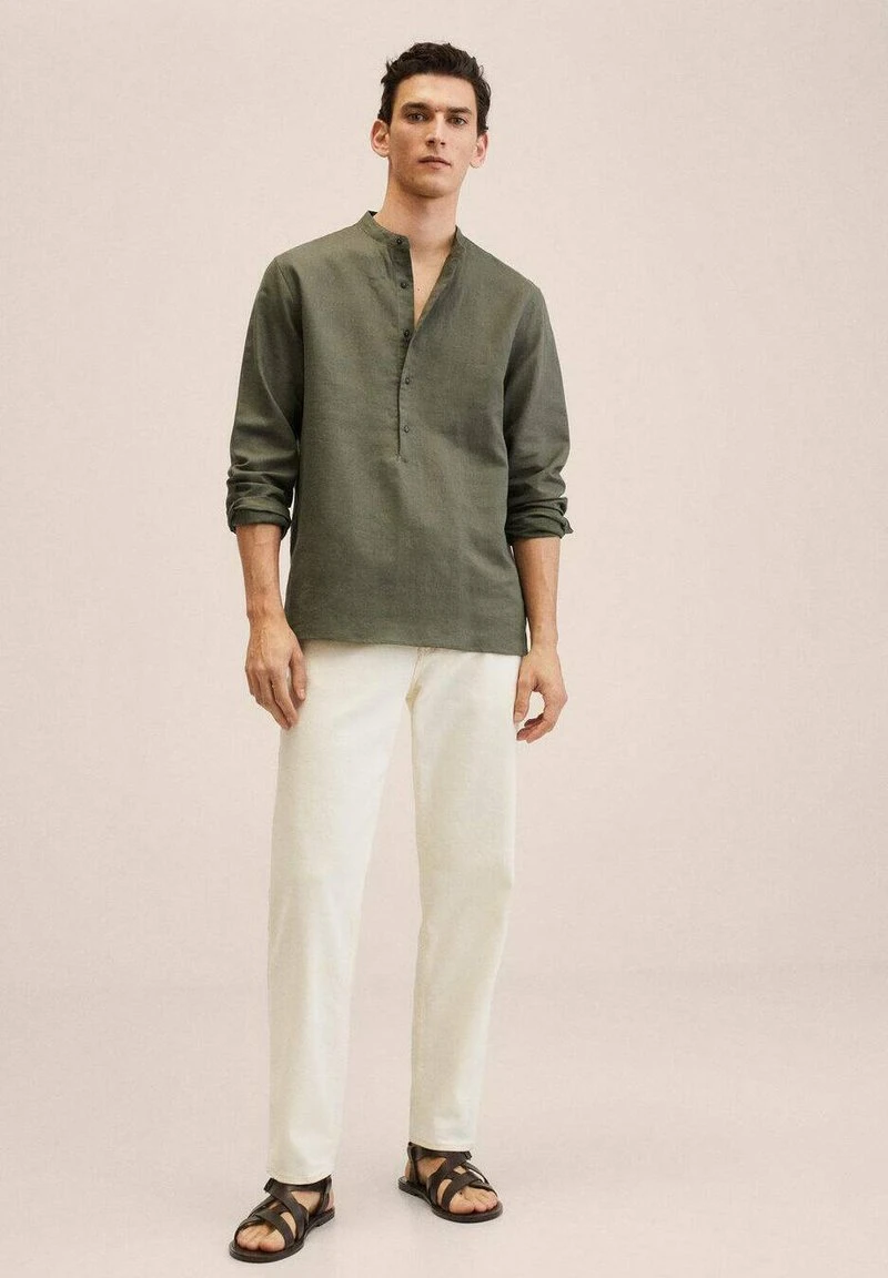 Mango Herren BOLAR-I - Hemd - Kaki 4 Mango Herren BOLAR-I - Hemd - Kaki – Bild 2