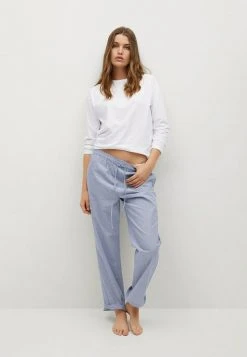 Mango KATOENEN - Pyjama - Blauw | Damen