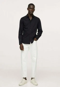 Mango Businesshemd - Schwarz | Herren -Mango Populaire Boutique a91ae833c58141aaaf41ad426065317d