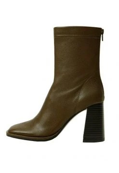 Mango Stiefelette - Kaki | Damen