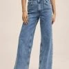 Mango Damen MARCELA - Flared Jeans - Bleu Moyen -Mango Populaire Boutique a96d3aec5f2648d5a490874dde893d9b