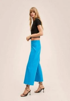 Mango FARRITO - Stoffhose - Blue | Damen -Mango Populaire Boutique a97049e2749f4085af9705777f24bdb3
