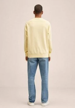 Mango DYLAN - Sweatshirt - Pastelgeel | Herren -Mango Populaire Boutique a970bf8020ff4c7da43244167a9cd30b