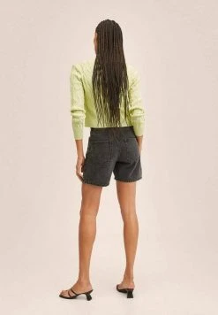 Mango GLAM - Strickjacke - Green | Damen -Mango Populaire Boutique aa18c341bf28476ab2173f6a5dbdcf14