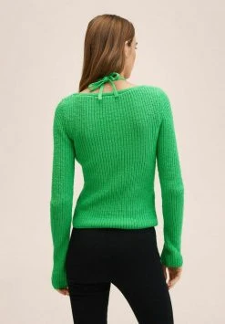 Mango SIERRA - Strickpullover - Groen | Damen -Mango Populaire Boutique aa872a4ab2e545cb914da168a1d0a23d