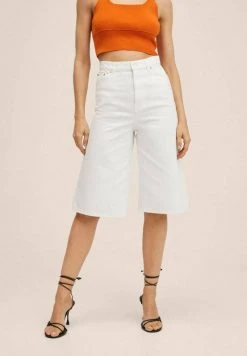 Mango LARAB L - Jeans Shorts - White | Damen