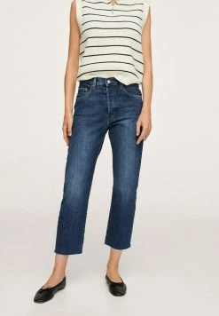 Mango HAVANA - Jeans Straight Leg - Bleu Foncé | Damen