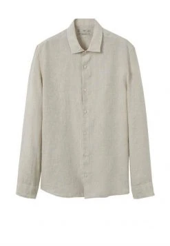 Mango Herren PARROT - Hemd - Beige -Mango Populaire Boutique ac238616574a444f913770577e46d5fc