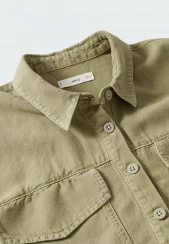 Mango NALA - Hemdbluse - Khaki | Damen -Mango Populaire Boutique ac4ac02ee6be42959996593fd90bd60b