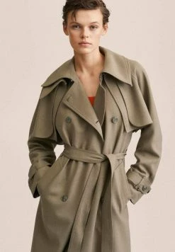 Mango ALADIN - Trenchcoat - Kaki | Damen -Mango Populaire Boutique ac87fb4c9b5541a991b0514e0e2ea150