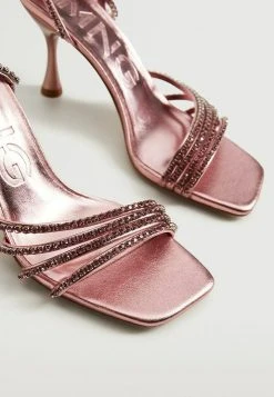 Mango RELLA - Riemensandalette - Rosa | Damen -Mango Populaire Boutique acd3bb06986c4f07aeb72d6e1d723ab1