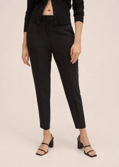 Mango FORMAL - Stoffhose - Noir | Damen -Mango Populaire Boutique ad293d7acfc64cb59311d7ab3c556a9e