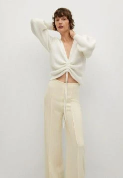 Mango JUSTO - Stoffhose - Beige | Damen -Mango Populaire Boutique ad3d5cd88b5a40ec9a02a694073721fd