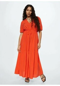 Mango Maxikleid - Corail | Damen -Mango Populaire Boutique ada6f64255764d01a5bfc9970cd4d8bd