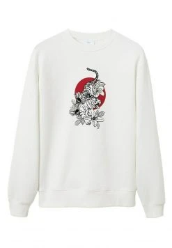 Mango TIGER - Sweatshirt - Blanco Roto | Herren -Mango Populaire Boutique ae13a161c43141eda84589890a5f57df