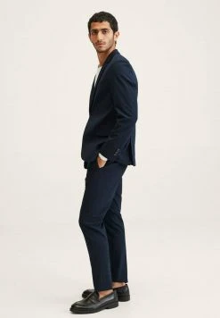 Mango PAULO - Anzughose - Dunkles Marineblau | Herren -Mango Populaire Boutique ae2eea8fc8b7410e893161f32f41c0c7