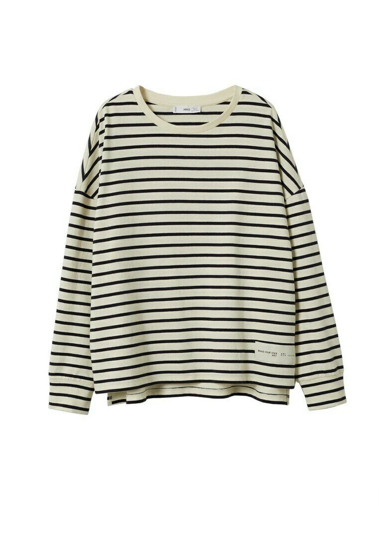 Mango Langarmshirt - Donkermarine | Damen 6 Mango Langarmshirt - Donkermarine | Damen – Bild 4