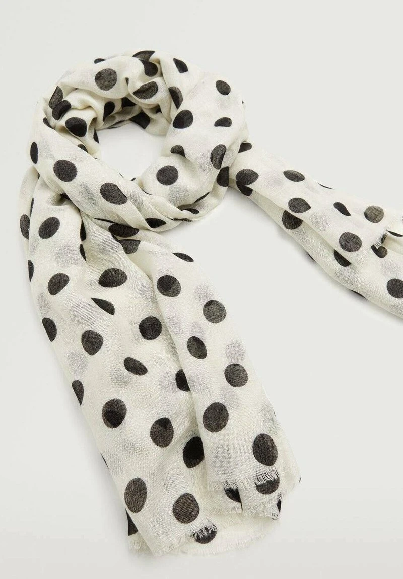 Mango DOTTY - Schal - Zwart | Damen 4 Mango DOTTY - Schal - Zwart | Damen – Bild 2