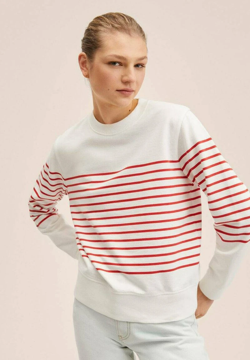 Mango Damen PSTFAHE - Sweatshirt - Rood 3 Mango Damen PSTFAHE - Sweatshirt - Rood
