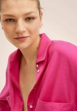 Mango WORK - Hemdbluse - Pink | Damen -Mango Populaire Boutique afcebf15bfd24b3caf5e79607eefea0f