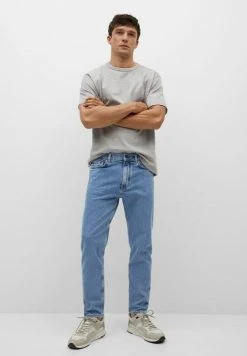 Mango Jeans Slim Fit - Mittelblau | Herren -Mango Populaire Boutique b02f9313d4c24743b70e046fa3111d59