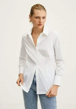 Mango Hemdbluse - Off White | Damen -Mango Populaire Boutique b0d2d904ec944f5abb3f63e49d2c14de