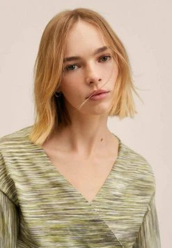 Mango MONET A - Strickjacke - Grün | Damen -Mango Populaire Boutique b0da05bc73404adc964b21f38bfe09ce