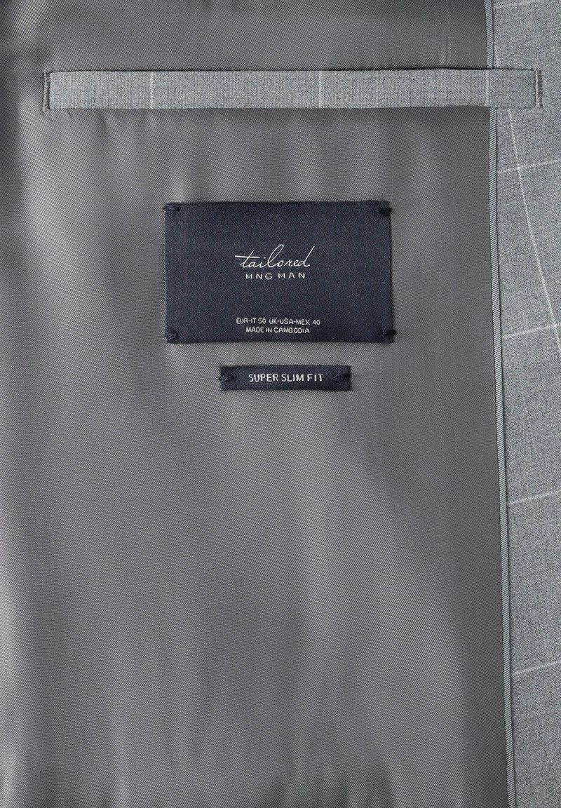 Mango PAULO - Sakko - Grigio | Herren 9 Mango PAULO - Sakko - Grigio | Herren – Bild 7