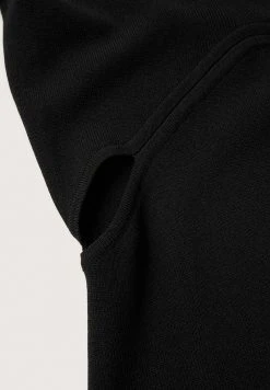Mango AGNES - Strickkleid - Schwarz | Damen -Mango Populaire Boutique b0f48b14b1cd4eda89b7cdac313de8a6