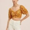 Mango Damen PISA-L - Bluse - Jaune -Mango Populaire Boutique b13603c361b646f2856b0a740a424d8a