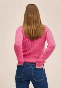 Mango Damen SIERRA - Strickpullover - Roze -Mango Populaire Boutique b13b813e63a84139ad03fdff7a34314a