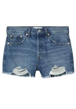 Mango Damen HAILEY - Jeans Shorts - Mittelblau -Mango Populaire Boutique b28922fccb214df1befe7009dd621135