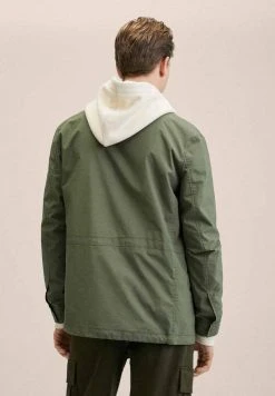 Mango TILOS - Outdoorjacke - Khaki | Herren -Mango Populaire Boutique b2e7a77236df470a98efc0829913b34e