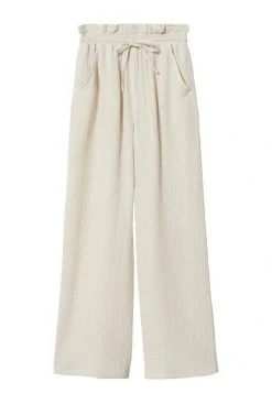 Mango Stoffhose - Ecru | Damen