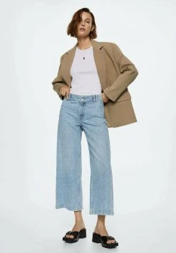 Mango CULOTTE - Flared Jeans - Bleu Moyen | Damen