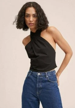 Mango Damen VENICE - Bluse - Sort