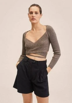 Mango ALMOND - Strickjacke - Bruin | Damen