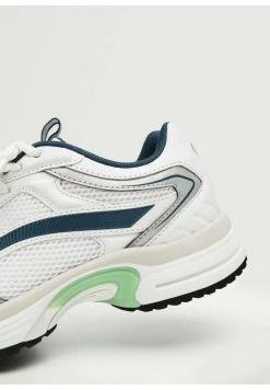 Mango FLASH - Sneaker Low - White | Damen -Mango Populaire Boutique b36d960977d84ea790d2fd5e24f56bb4