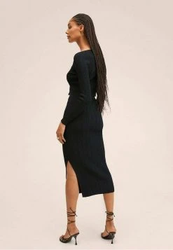 Mango VILLA - Strickjacke - Black | Damen -Mango Populaire Boutique b40b9791e96e41b2b60aa66aab3734f0