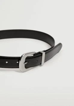 Mango BASE1 - Gürtel - Zwart | Damen -Mango Populaire Boutique b4f6a4b7f988484988d6abf44e2106dd