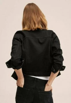 Mango VICKY - Übergangsjacke - Black Denim | Damen 12 Mango VICKY - Übergangsjacke - Black Denim | Damen -Mango Populaire Boutique b51ffe410116406ab489245b83e93d65