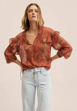 Mango BRUNA - Bluse - Rood | Damen