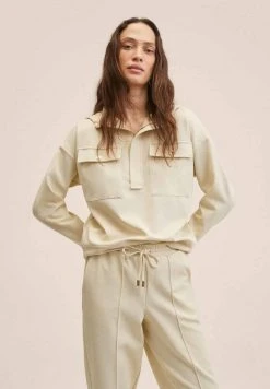 Mango FLORIDA - Kapuzenpullover - Beige | Damen