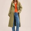 Mango PADRINO - Trenchcoat - Kaki | Damen -Mango Populaire Boutique b5ff56e01e834332a19fe10296686b90